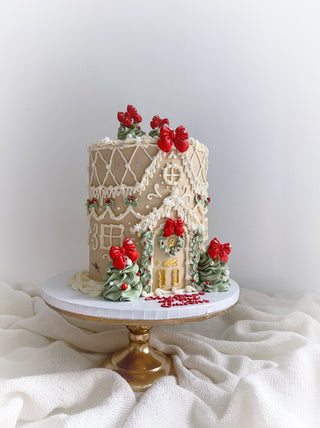 Gingerbread House Christmas Cake (COLLECTION)